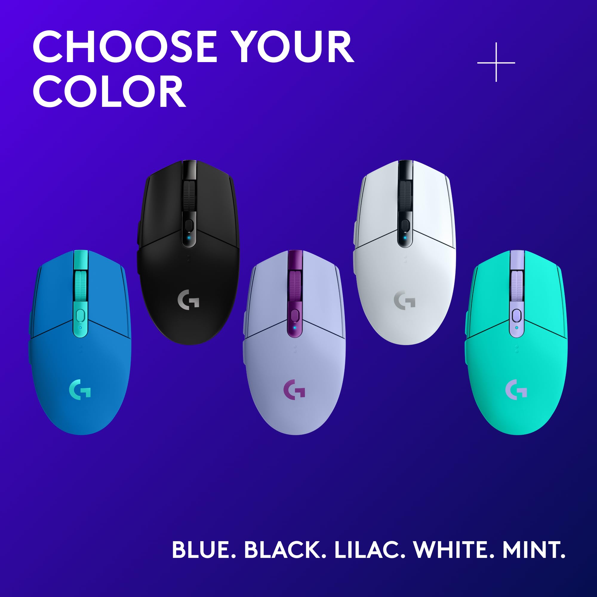 Logitech G305 Lightspeed Wireless Gaming Mouse, Hero Sensor, 12,000 DPI, Lightweight, 6 Programmable Buttons, 250h Battery, On-Board Memory, Compatible with PC, Mac - White 🍁 All In One Marketplace Canada