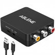 ABLEWE RCA to HDMI,AV to HDMI Converter, 1080P Mini RCA Composite CVBS Video Audio Converter Adapter Supporting PAL/NTSC for TV/PC/ PS3/ STB/Xbox VHS/VCR/Blue-Ray DVD Players 🍁 All In One Marketplace Canada