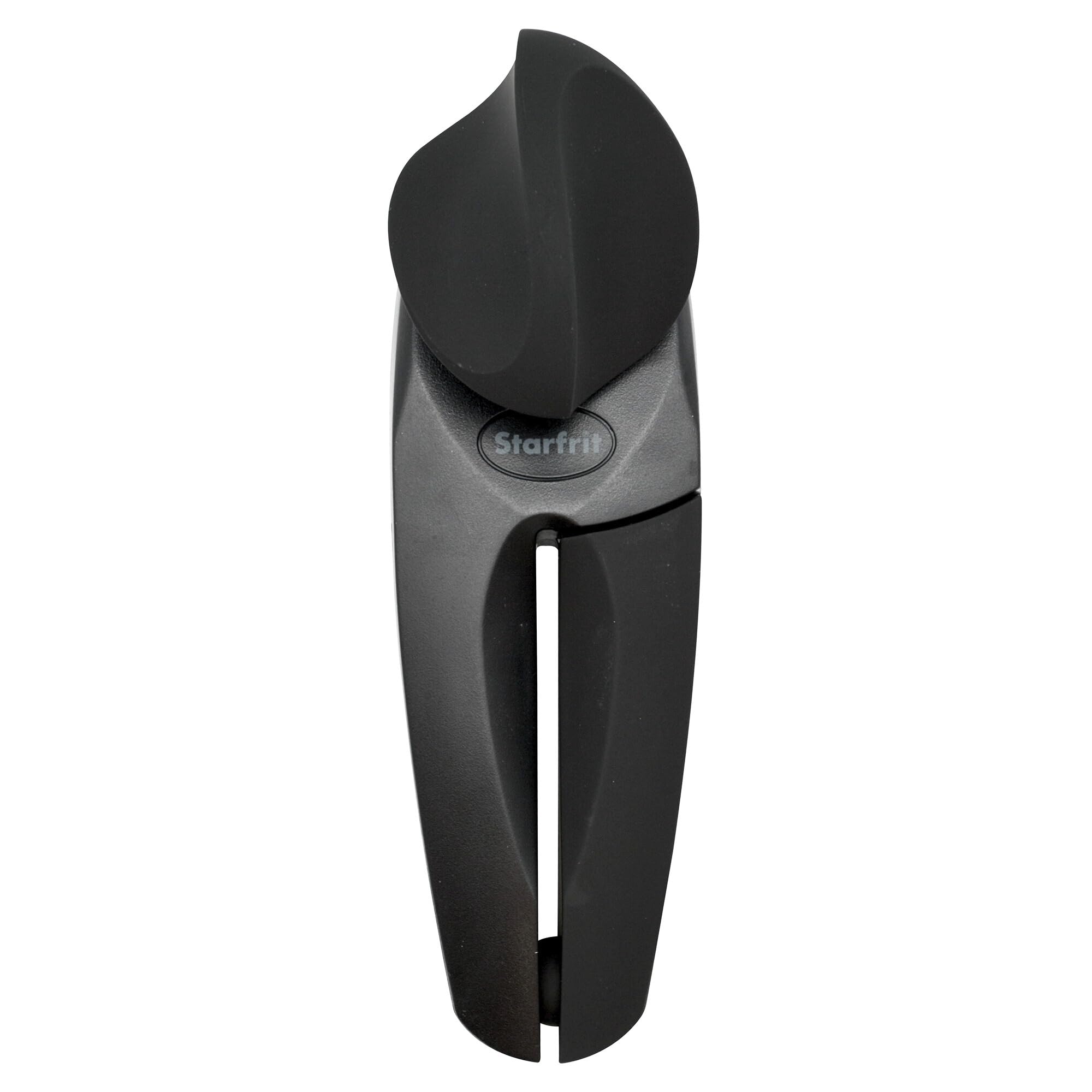 Starfrit MightiCan Can Opener, Safe Smooth-Cut Design, Holds Lid and Leaves No Sharp Edges, Comfort Grip Handle, Heavy-Duty Non-Slip Knob, 3-Year Warranty, Black 🍁 All In One Marketplace Canada
