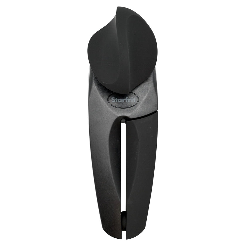 Starfrit MightiCan Can Opener, Safe Smooth-Cut Design, Holds Lid and Leaves No Sharp Edges, Comfort Grip Handle, Heavy-Duty Non-Slip Knob, 3-Year Warranty, Black 🍁 All In One Marketplace Canada