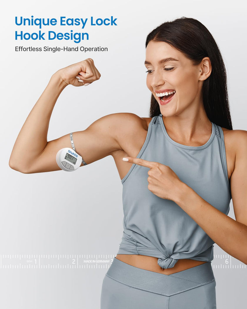 Smart Tape Measure RENPHO Bluetooth Measuring Tapes for Body Measurement Muscle Gain Fitness Bodybuilding Retractable Circumferences Inches & cm 🍁 All In One Marketplace Canada