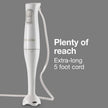 Proctor Silex Electric Immersion Blender with Detachable Dishwasher Safe Handheld Hand Blender Stick, 2-Speeds, 150 Watts, White (59739) 🍁 All In One Marketplace Canada