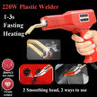 Upgraded 220W Plastic Welder, 2 in 1 Plastic Welding Repair Welder Kit 1000PCS Hot Stapler Soldering Gun with 100PCS Plastics Welding Rods Car Bumper Repair Kit for Most Plastics Repair 🍁 All In One Marketplace Canada