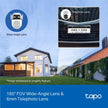 Tapo Outdoor Dual-Lens Wi-Fi Security Camera, 2K 3MP Pan/Tilt, AI Detection, 165° Wide-Angle + Telephoto Lens, Night Vision, 2-Way Audio, Ethernet Support, Works with Alexa & Google Home (Tapo C545D) 🍁 All In One Marketplace Canada