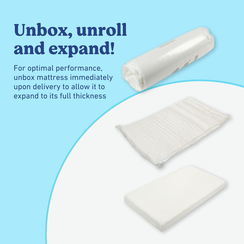 Graco Premium Crib & Toddler Mattress – GREENGUARD Gold Certified, Machine-Washable OEKO-TEX STANDARD 100 Certified Cover with Waterproof Surface, Fits Any Standard Full Size Baby Crib & Toddler Bed 🍁 All In One Marketplace Canada