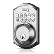 TEEHO TE001 Keyless Entry Door Lock with Keypad - Smart Deadbolt Lock for Front Door with 2 Keys - Auto Lock - Easy Installation - Satin Nickel 🍁 All In One Marketplace Canada