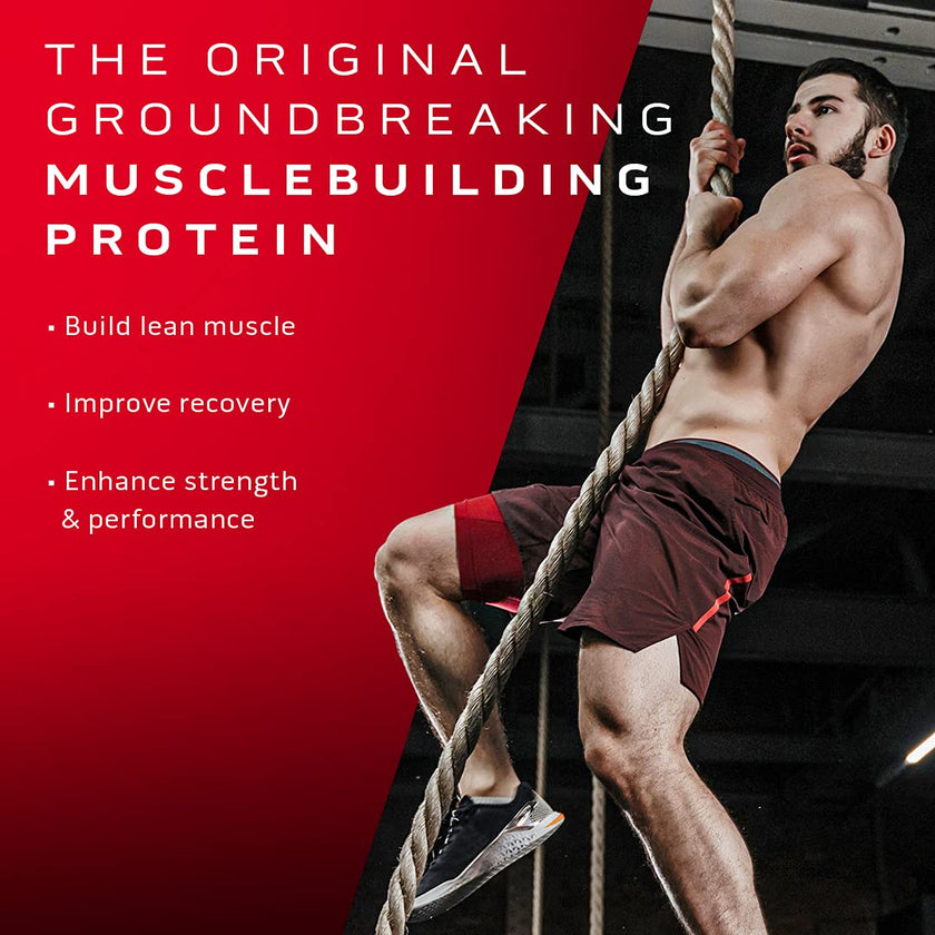 Muscletech Whey Protein Powder - Nitro-Tech Ultimate Muscle Building Formula with Whey Protein Isolate & Peptides - 30g of Protein, 3g of Creatine & 6.8g of BCAA - Milk Chocolate, 5 Pound (Pack of 1) 🍁 All In One Marketplace Canada