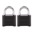 Master Lock Black Combination Padlock, Set Your Own Combo Lock, Weather Resistant Indoor and Outdoor Padlocks with Code for Gym Locker, Gate, Shed, 2 Pack, 178EC2 🍁 All In One Marketplace Canada