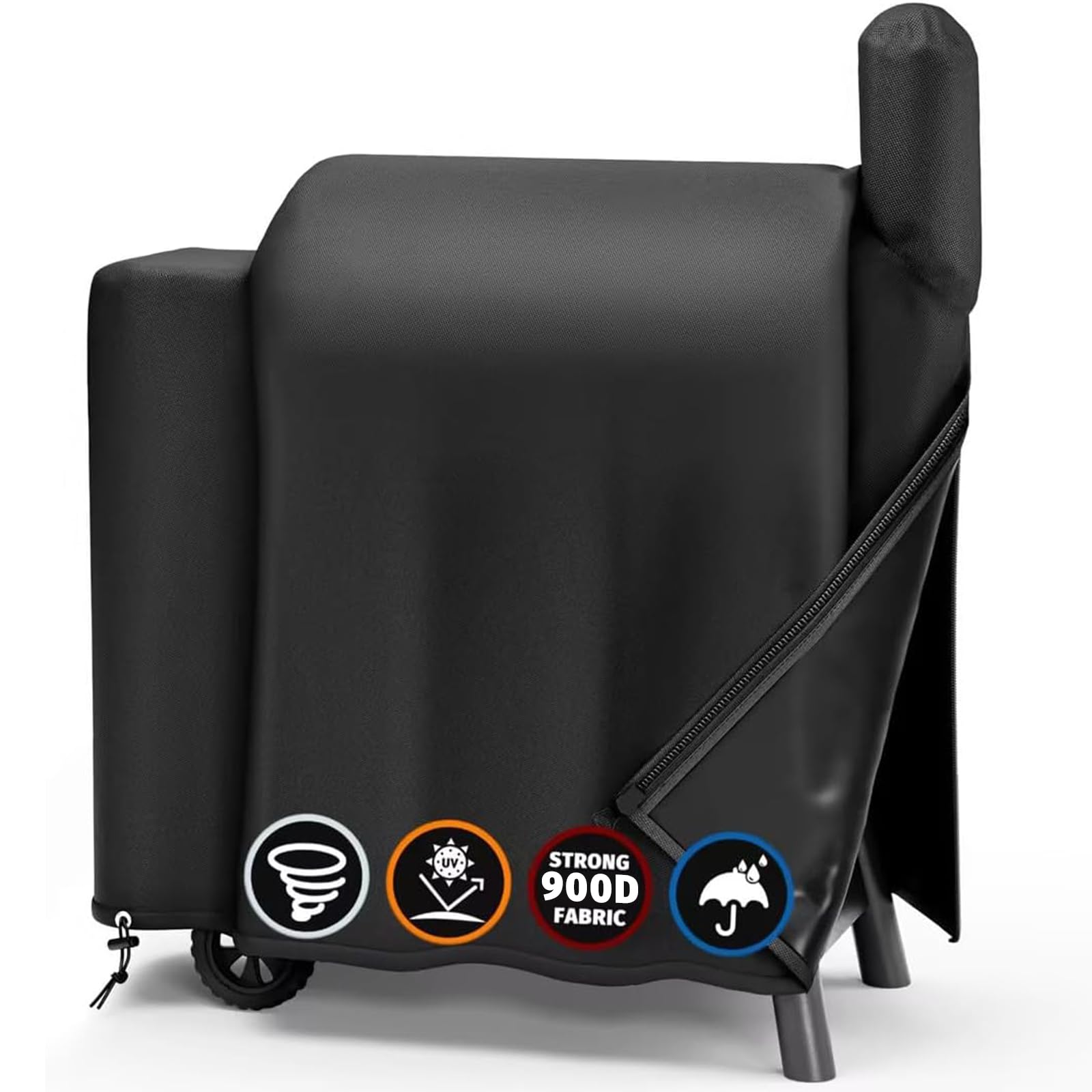 SHINESTAR Upgraded Grill Cover for Traeger Pro Series 575/22, Sturdy & Waterproof, Special Zipper Design, Easy to Put On and Take Off 🍁 All In One Marketplace Canada