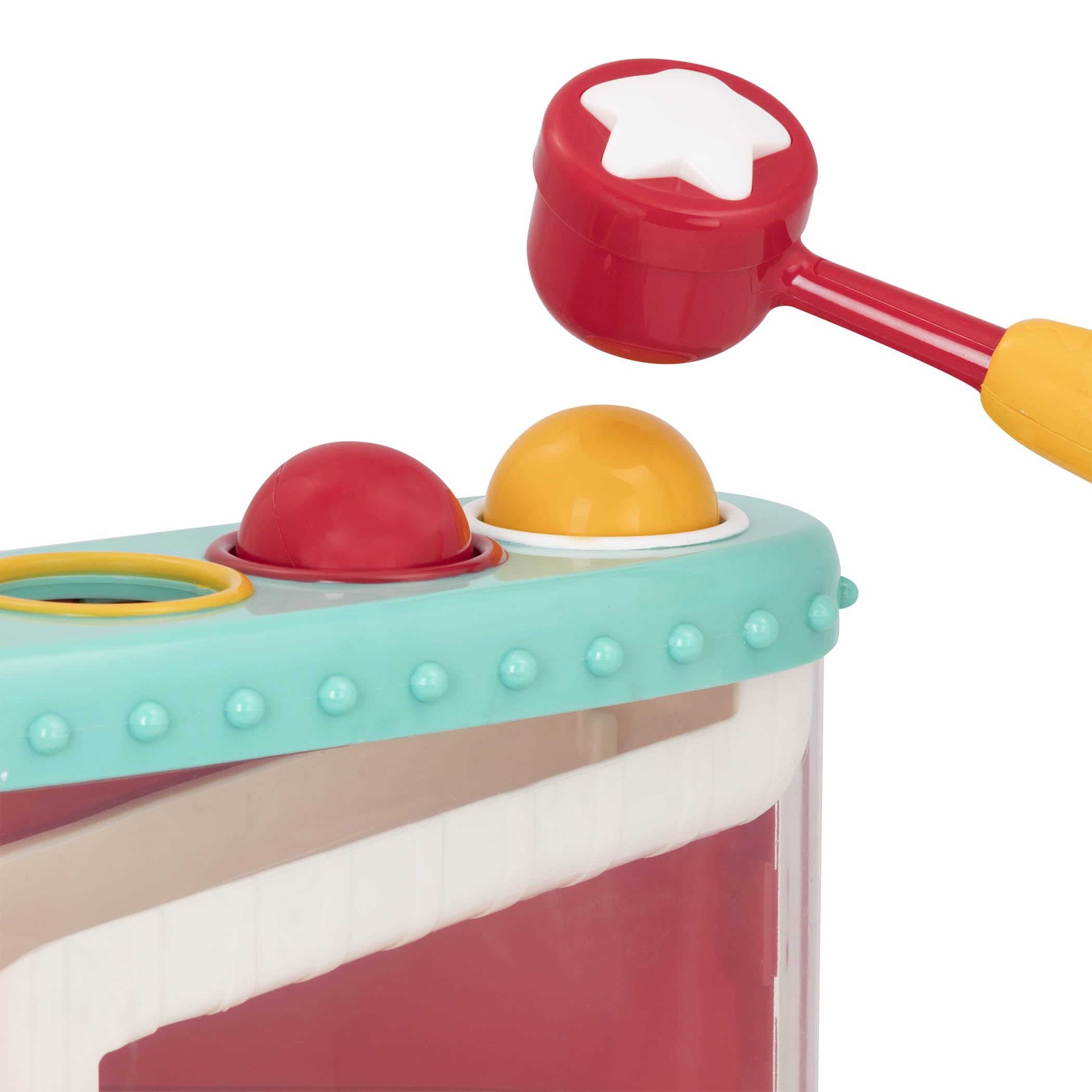 Battat Pound-a-Ball Toy, Pound & Roll Ball Maze, Light Blue, Toddler 🍁 All In One Marketplace Canada
