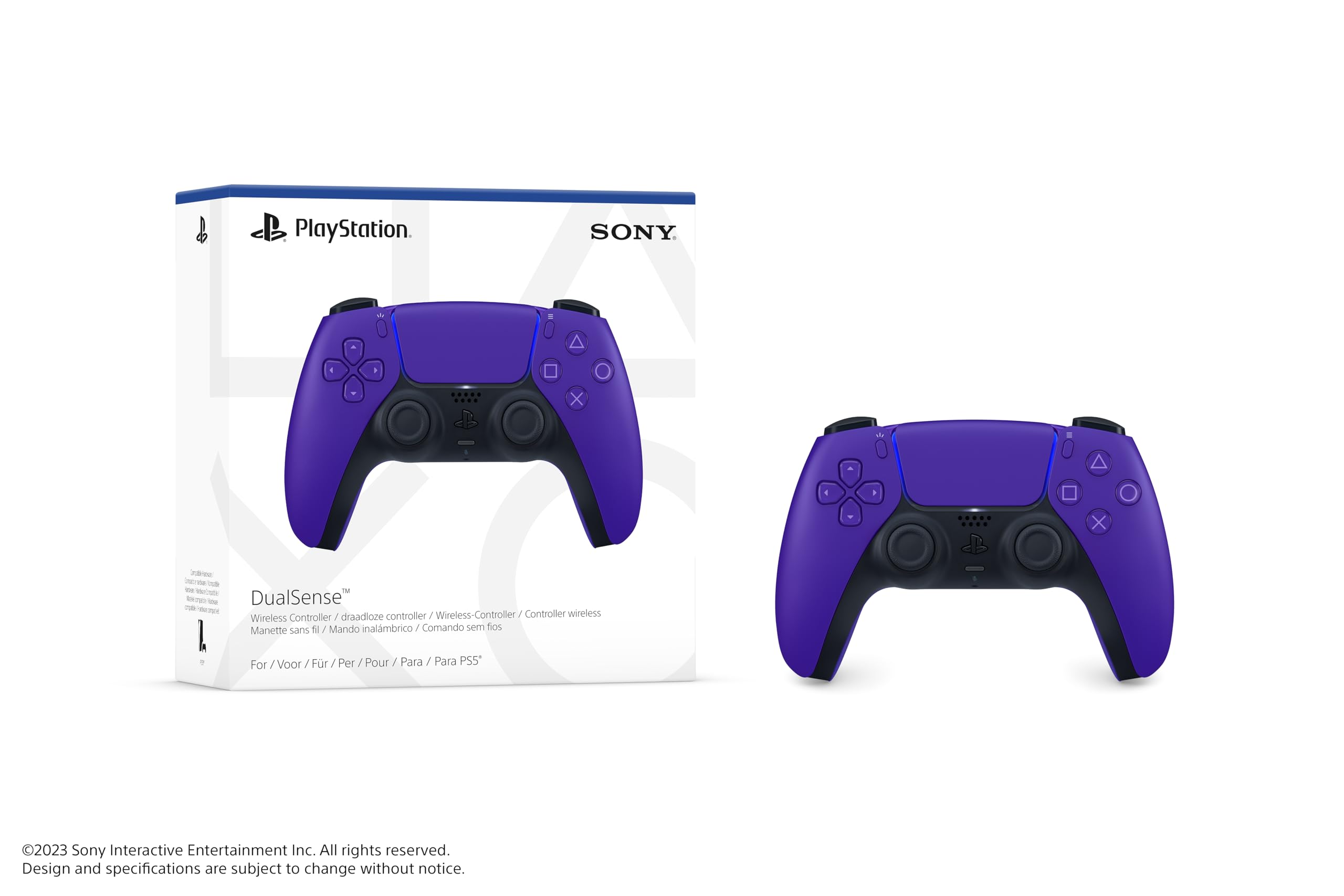 DualSense Wireless Controller – Galactic Purple - For PS5, PC, MAC & Mobile 🍁 All In One Marketplace Canada