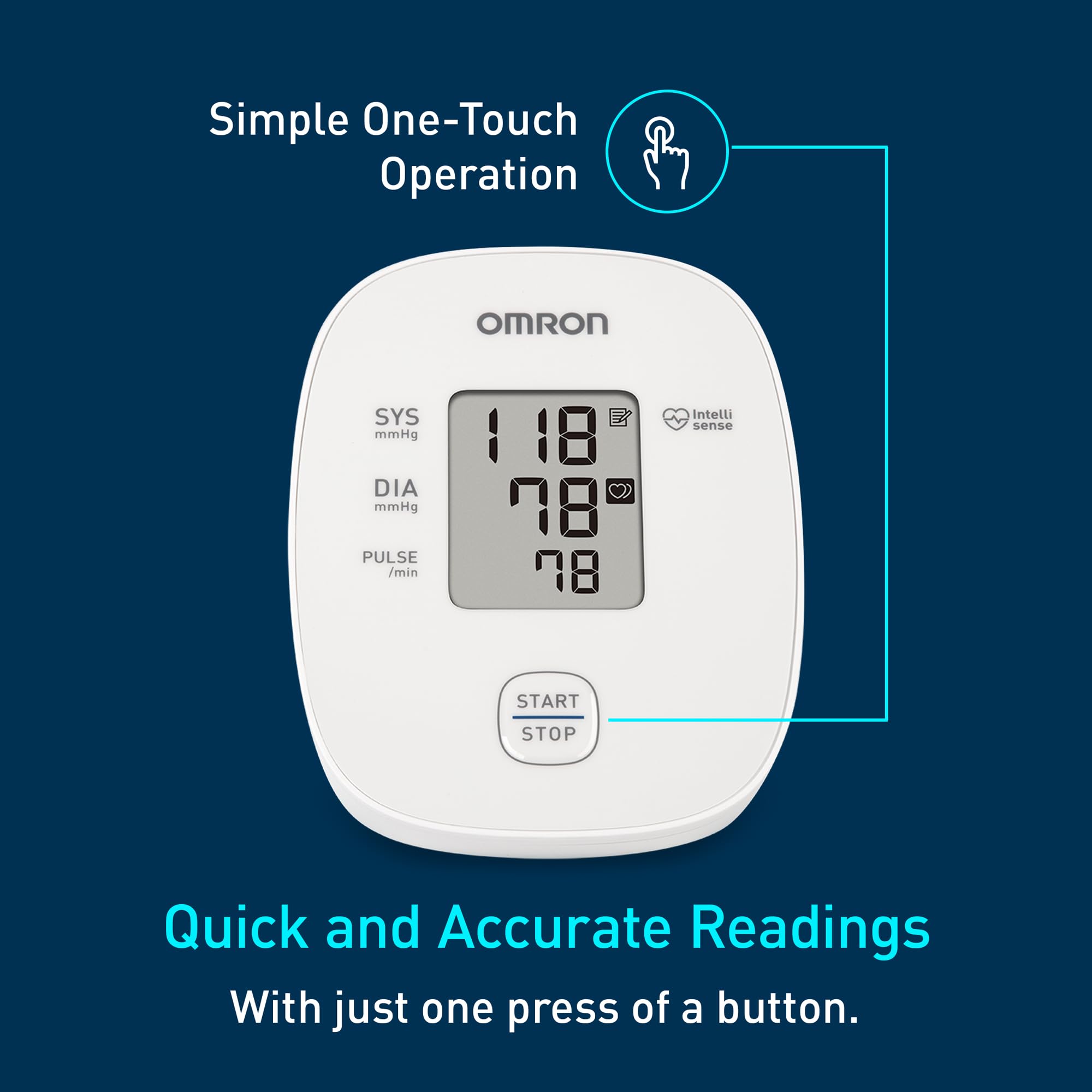 OMRON Iron Upper Arm Blood Pressure Monitor - Clinically Validated Blood Pressure Cuff - Medical Grade with Wide Range 17