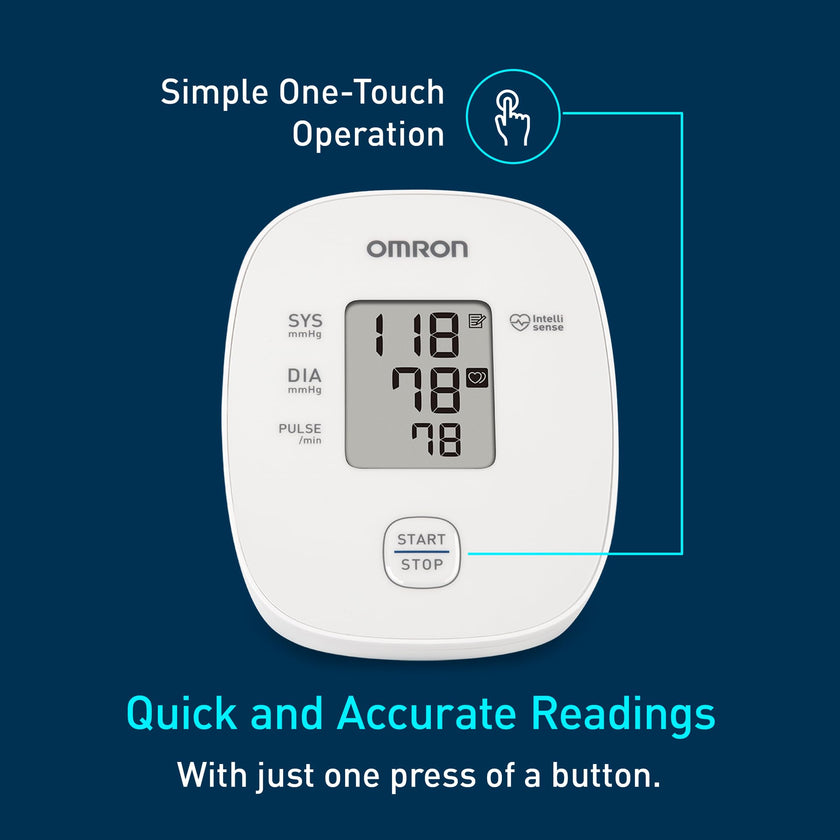 OMRON Iron Upper Arm Blood Pressure Monitor - Clinically Validated Blood Pressure Cuff - Medical Grade with Wide Range 17