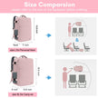Taygeer Travel Backpack for Women, Carry On Backpack with Shoe Pouch, TSA 15.6inch Laptop Backpack Flight Approved, College Nurse Bag Casual Daypack for Weekender Business Hiking, Pink 🍁 All In One Marketplace Canada