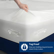 AMOVO Bed Sheet Holders for Corners Keep Sheets in Place Firmly - Foldable Fitted Sheet Holders Heavy Duty Sheet Locks Mattress Sheet Fasteners, Set of 4 Lock Sheet Clips (White) 🍁 All In One Marketplace Canada