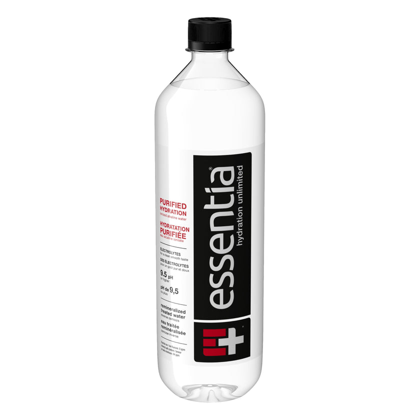 Essentia Ionized Alkaline Water, 9.5 pH or Higher, 12 Bottles, 1 L 🍁 All In One Marketplace Canada