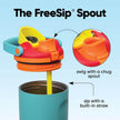 Owala FreeSip Sway Insulated Stainless Steel Water Bottle with Two-Way Spout, Built-In Straw and Bucket Handle, Made for Travel, School, and Sports, 30oz, BPA Free, Leak Proof, Summer Sweetness 🍁 All In One Marketplace Canada