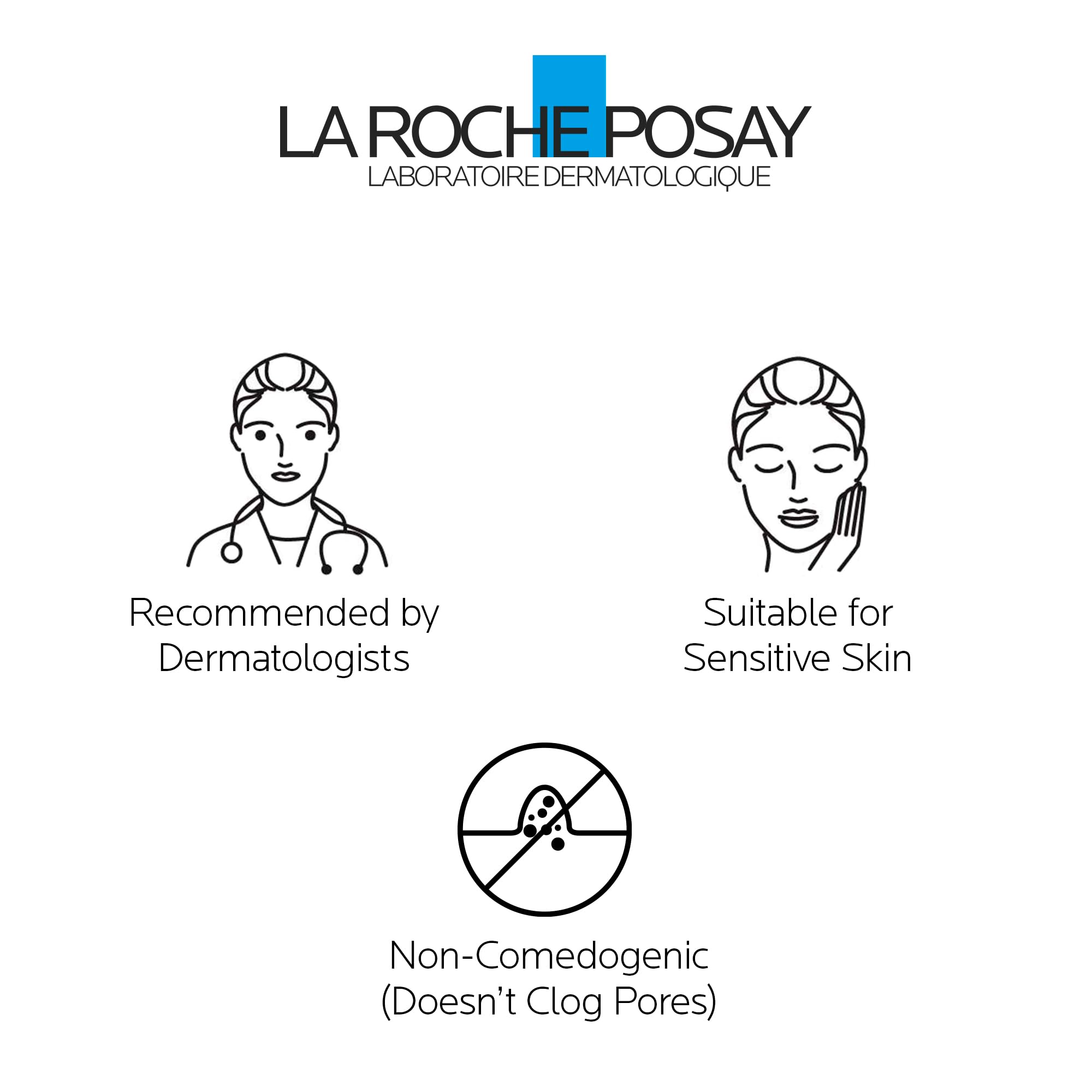 La Roche Posay Face Wash Gel Cleanser, Effaclar Gentle Purifying Foaming Gel for Oily and Sensitive Acne-Prone Skin. Alcohol-free, Soap-Free, Paraben-free, Non-Comedogenic, 400mL 🍁 All In One Marketplace Canada
