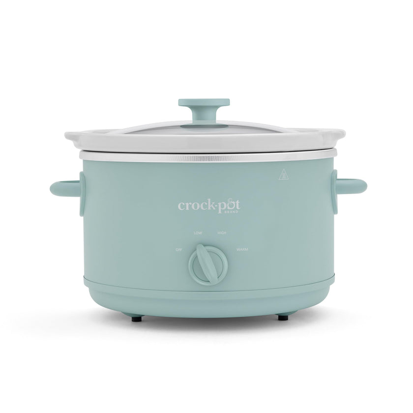 Crock-Pot Design Series 4.5-Quart Manual Slow Cooker, Ocean Fog Green 🍁 All In One Marketplace Canada