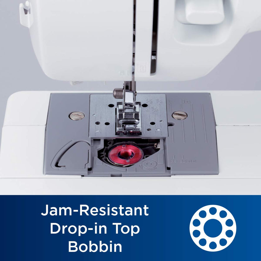 Brother XM2701 Lightweight, Full-Featured Sewing Machine with 27 Stitches, 1-Step Auto-Size Buttonholer, 6 Sewing Feet, and Instructional DVD 🍁 All In One Marketplace Canada