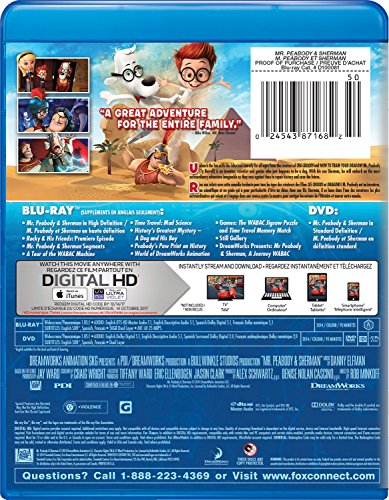 Mr. Peabody & Sherman - Blu-Ray/DVD