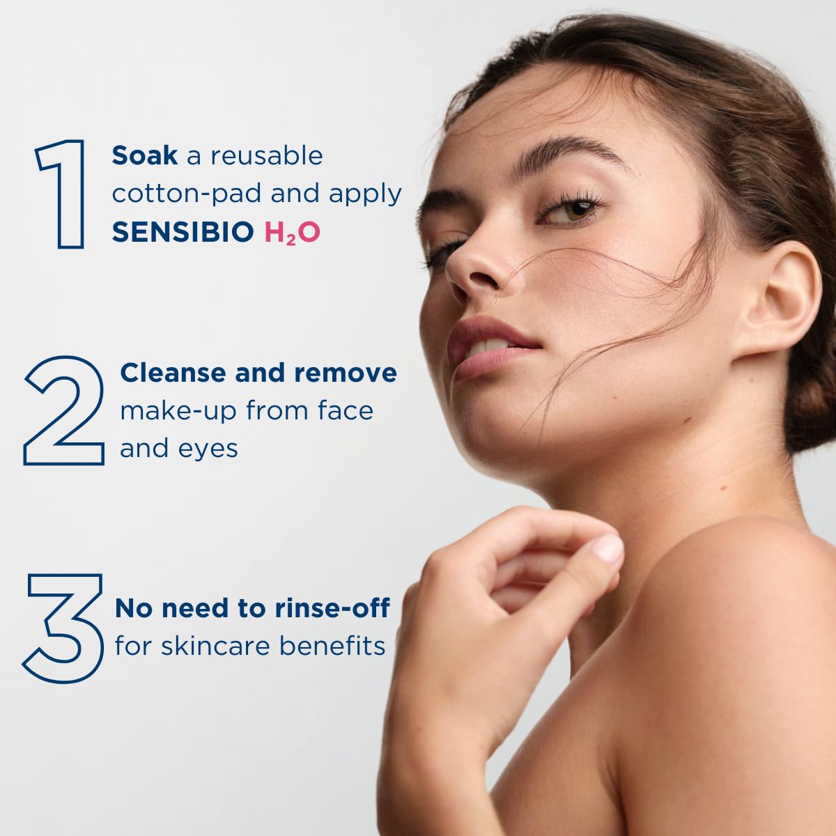 Bioderma - Sensibio - H2O Micellar Water - Makeup Remover Cleanser - Face Cleanser for Sensitive Skin 🍁 All In One Marketplace Canada
