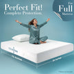 Utopia Bedding Zippered Mattress Encasement Full/Double - 100% Waterproof and Bed Bug Proof Mattress Protector - Absorbent, Six-Sided Mattress Cover 🍁 All In One Marketplace Canada