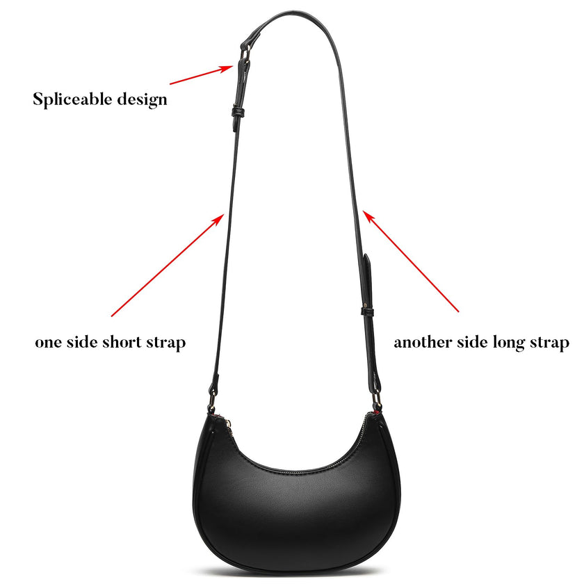 Barabum Retro Classic Clutch Shoulder Tote HandBag with Zipper Closure for Women, 6-a, Small 🍁 All In One Marketplace Canada