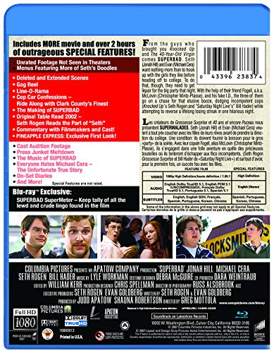 Superbad: Unrated Extended Edition - Blu-Ray (Used)