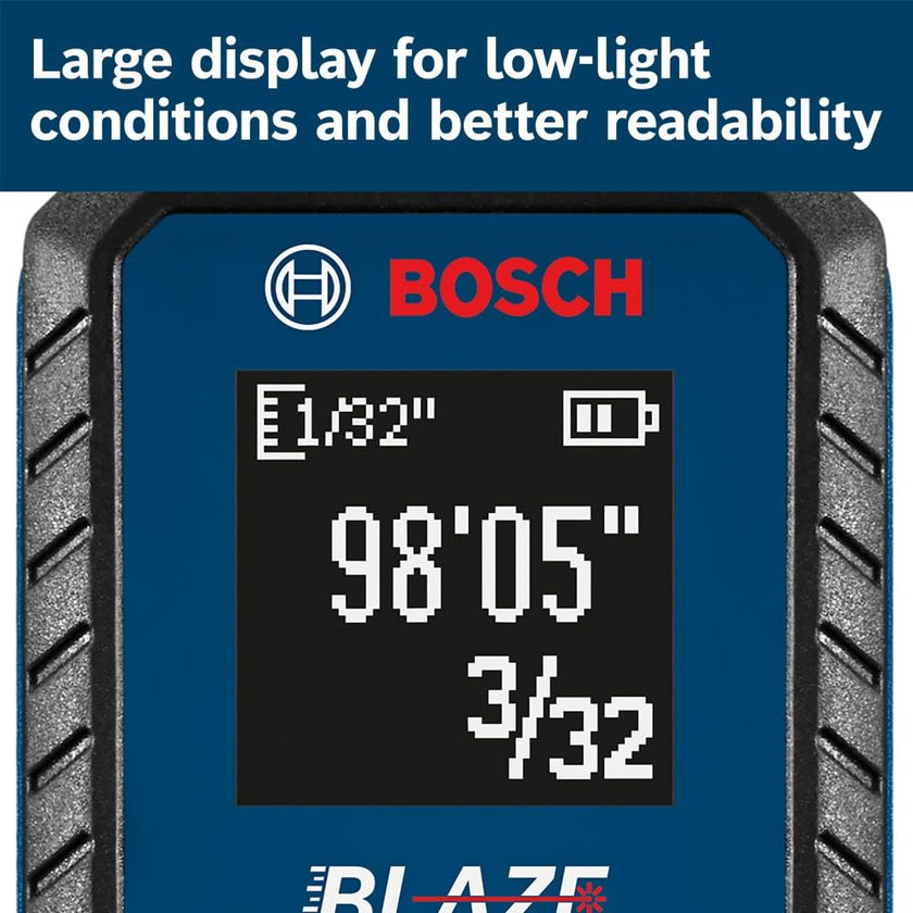 BOSCH GLM100-23 100 Ft Blaze Laser Distance Measure, Includes 2 AA Batteries, Distance Measuring Laser 🍁 All In One Marketplace Canada