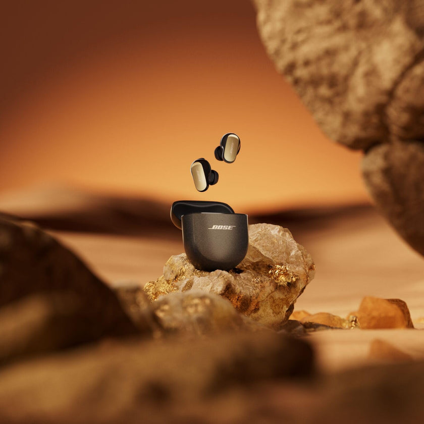 Bose QuietComfort Ultra Earbuds (2nd Gen) - Wireless Noise Cancelling Earbuds with Mic, Immersive Audio, USB-C Charging, Up to 6 Hours Battery, IPX4 Rating, Desert Gold - Limited Edition 🍁 All In One Marketplace Canada