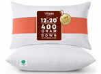 Utopia Bedding Throw Pillows Insert (Pack of 2, White) - 12 x 20 Inches Bed and Couch Pillows - Indoor Decorative Pillow 🍁 All In One Marketplace Canada