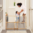 Toddleroo by North States North State Diamond Mesh Gate, Brown 🍁 All In One Marketplace Canada