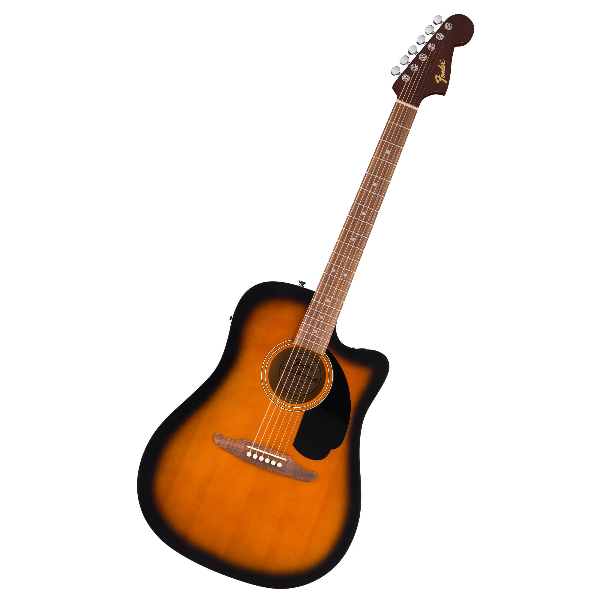 Fender California Debut Redondo CE Series Acoustic Guitar, Beginner Guitar, 2-Year Warranty, Includes Built-In Tuner, 2-Tone Sunburst 🍁 All In One Marketplace Canada