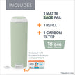 Diaper Genie Platinum Pail with Easy Roll Refill 18 bags, Stainless Steel 🍁 All In One Marketplace Canada