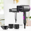 Slopehill Professional Ionic Hair Dryer, Powerful 1800W Fast Drying Low Noise Blow Dryer with 2 Concentrator Nozzle 1 Diffuser Attachments for Home Salon Travel (Grey) 🍁 All In One Marketplace Canada