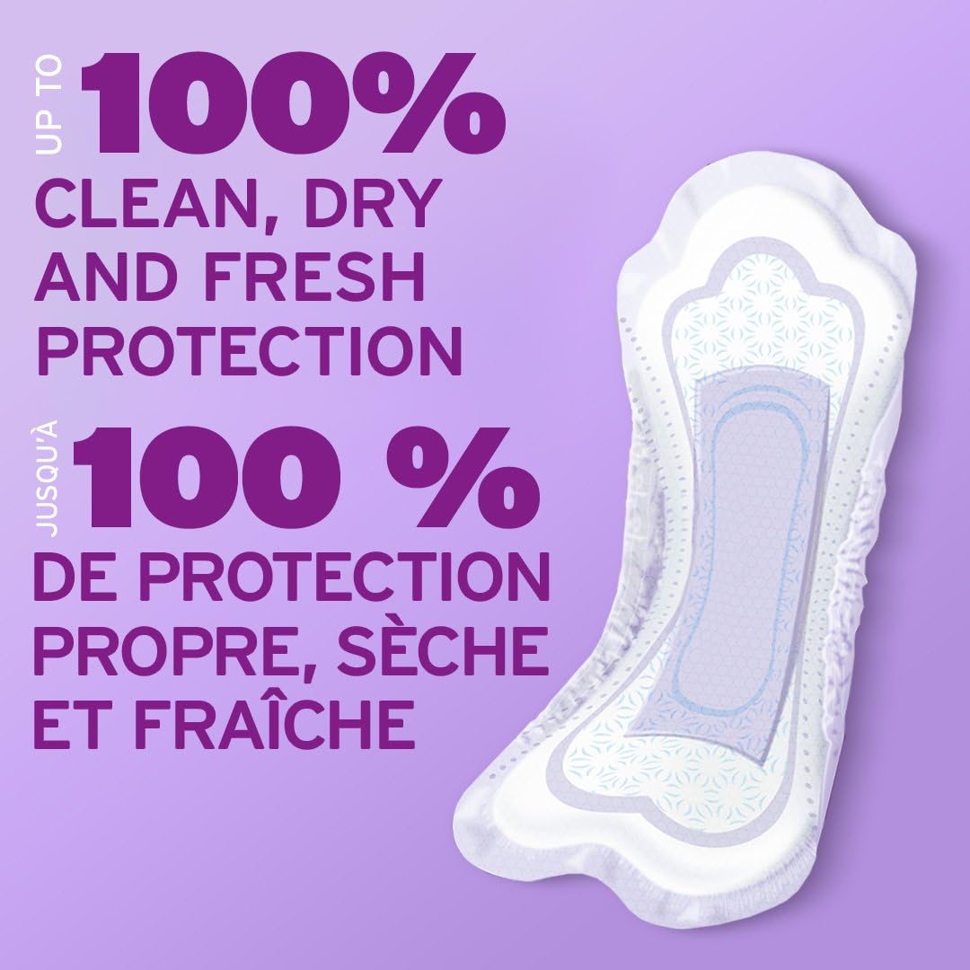 Poise Postpartum Incontinence Pads, Moderate Absorbency, Long, 108 Count (2 Packs of 54) 🍁 All In One Marketplace Canada