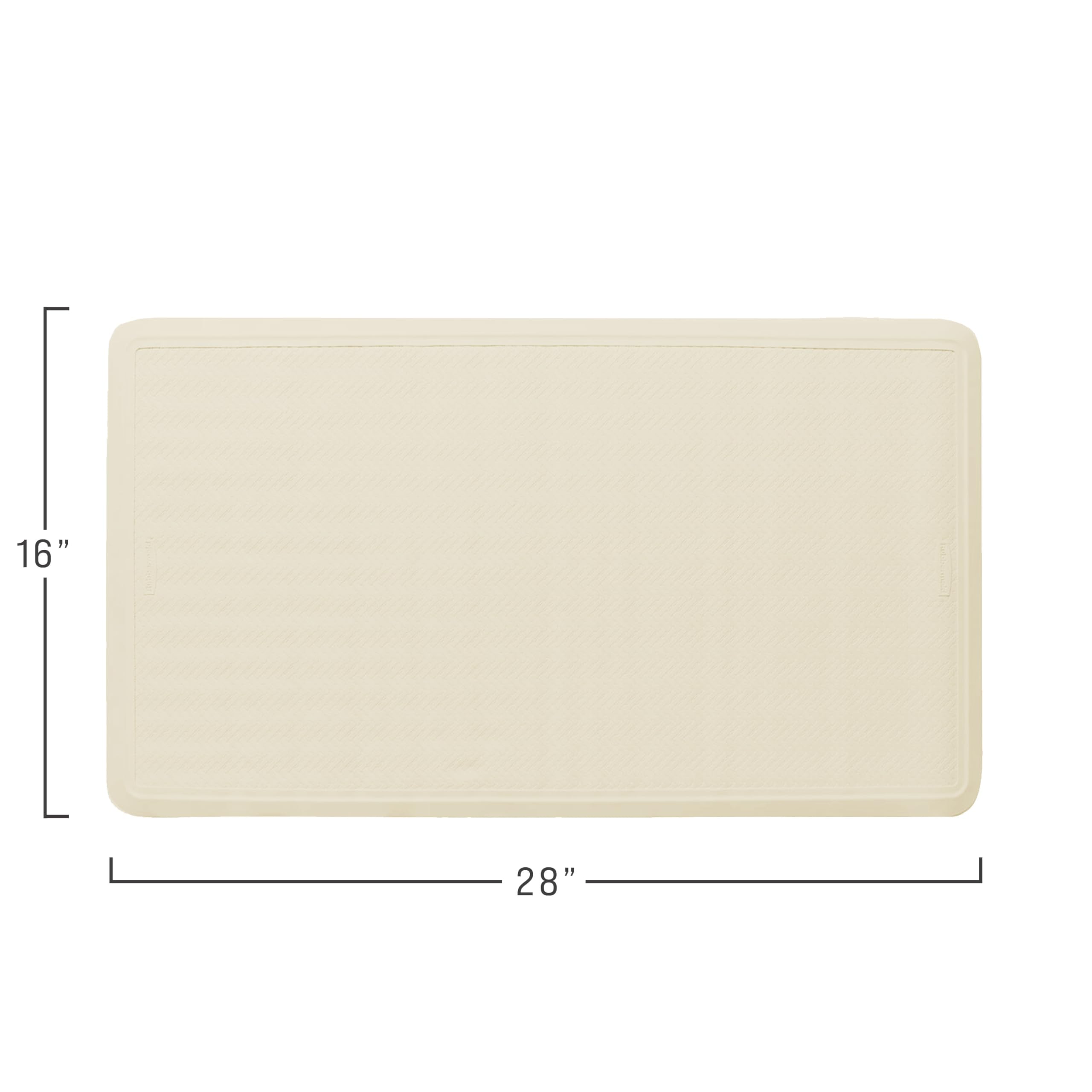 Rubbermaid Commercial Products Bath Tub and Shower Mat | Large - 28 x 16 in. | White | Machine Washable | Safti-Grip Non-Slip Bathroom Mat with Suction Cups for Home/Hotel/Shower/Bathtub 🍁 All In One Marketplace Canada