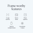 Aura Carver WiFi Digital Picture Frame | The Best Digital Frame for Gifting | Send Photos from Your Phone | Quick, Easy Setup in Aura App | Free Unlimited Storage | Gravel with White Mat 🍁 All In One Marketplace Canada