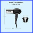 Conair 1875 Watt Pro Styler/Hair Dryer with Ionic Conditioning; Black/Chrome 🍁 All In One Marketplace Canada