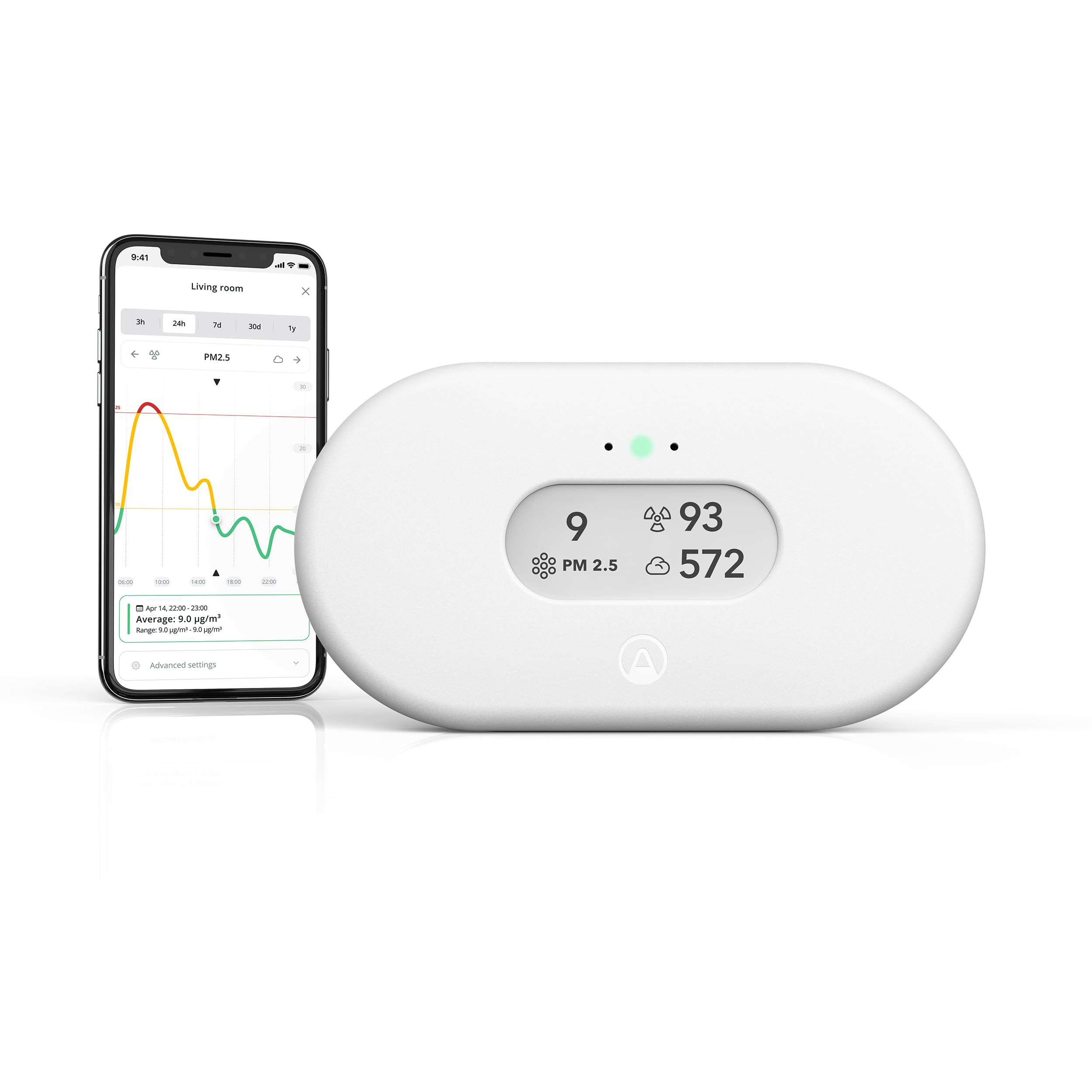 Airthings 2960 View Plus - Radon & Air Quality Monitor (PM, CO2, VOC, Humidity, Temp, Pressure) 🍁 All In One Marketplace Canada