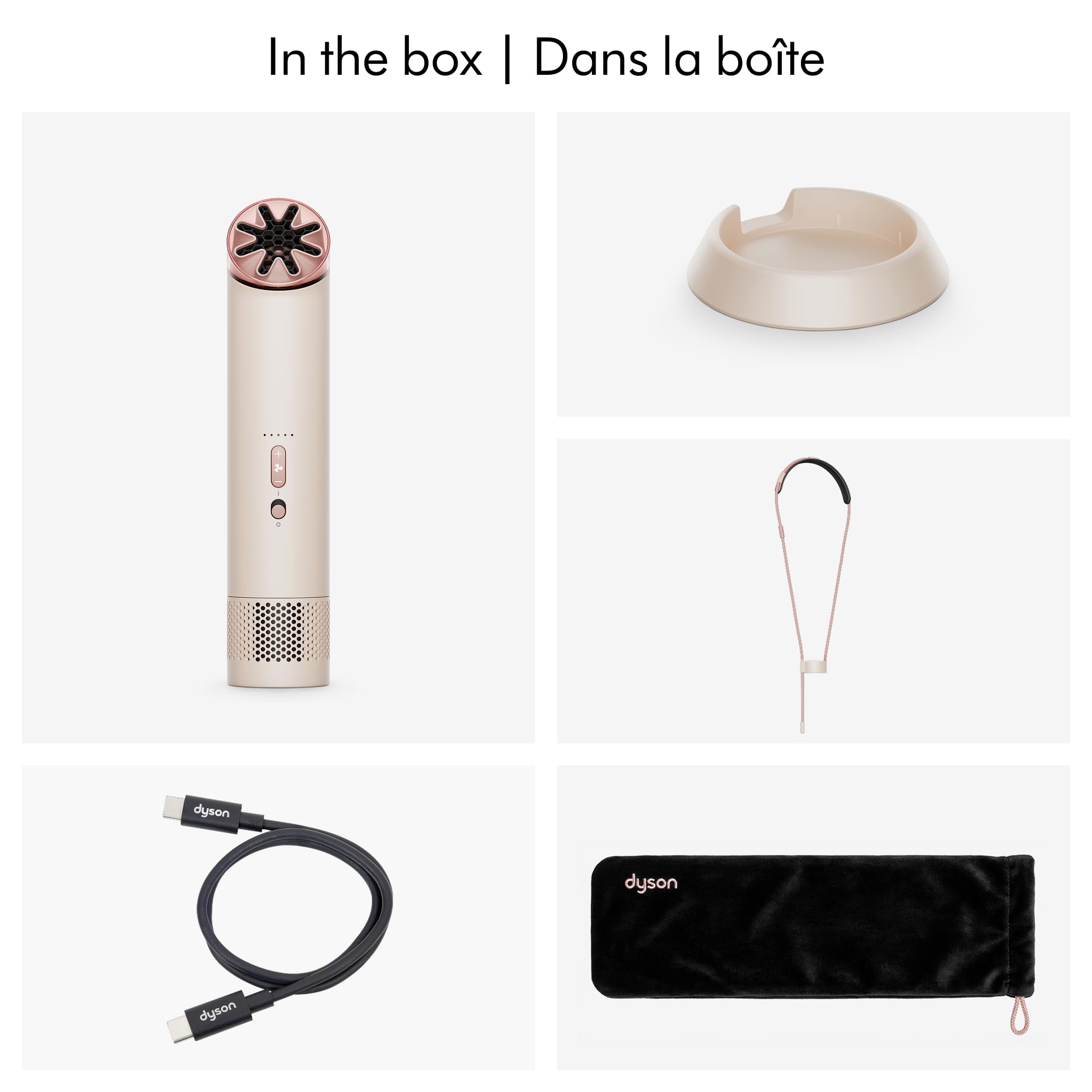 Dyson HushJet™ Mini Cool fan (Stone/Blush) 🍁 All In One Marketplace Canada