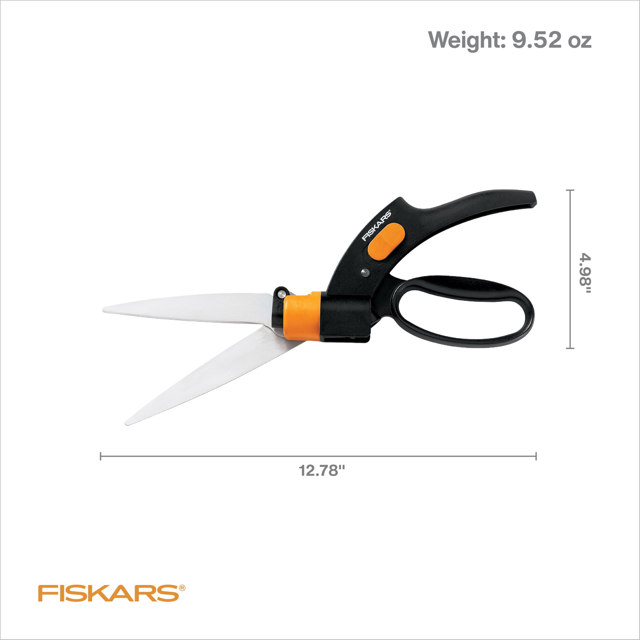 Fiskars Shear Ease Grass Shears - 5