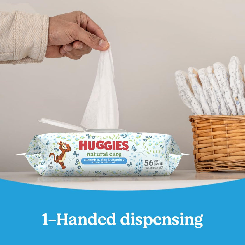 HUGGIES Natural Care Refreshing Baby Wipes, Scented, 15-Pack, 960 Wipes 🍁 All In One Marketplace Canada