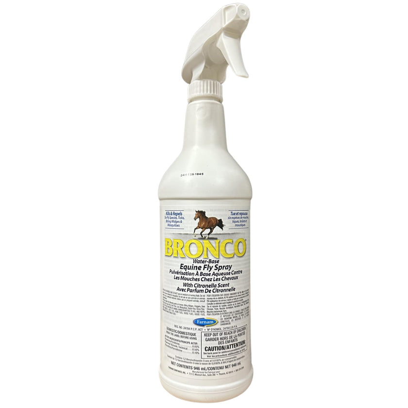 Bronco Water-Base Equine Fly Spray - 946 ml 🍁 All In One Marketplace Canada