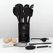 Silicone Cooking Utensils Set - 446°F Heat Resistant Kitchen Utensils,Turner Tongs,Spatula,Spoon,Brush,Whisk,Kitchen Utensil Gadgets Tools Set for Nonstick Cookware,Dishwasher Safe (BPA Free) 🍁 All In One Marketplace Canada