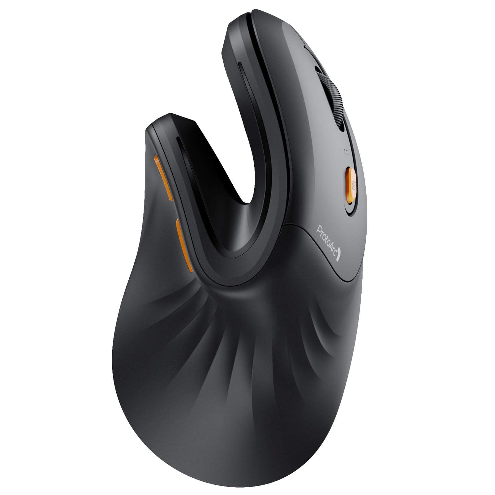 ProtoArc Ergonomic Vertical Mouse, EM11 NL Bluetooth Mouse Wireless Rechargeable Mice with 3 Devices (Bluetooth or USB), Vertical Wireless Mouse for Computer, iPad, Mac, Windows (Black) 🍁 All In One Marketplace Canada