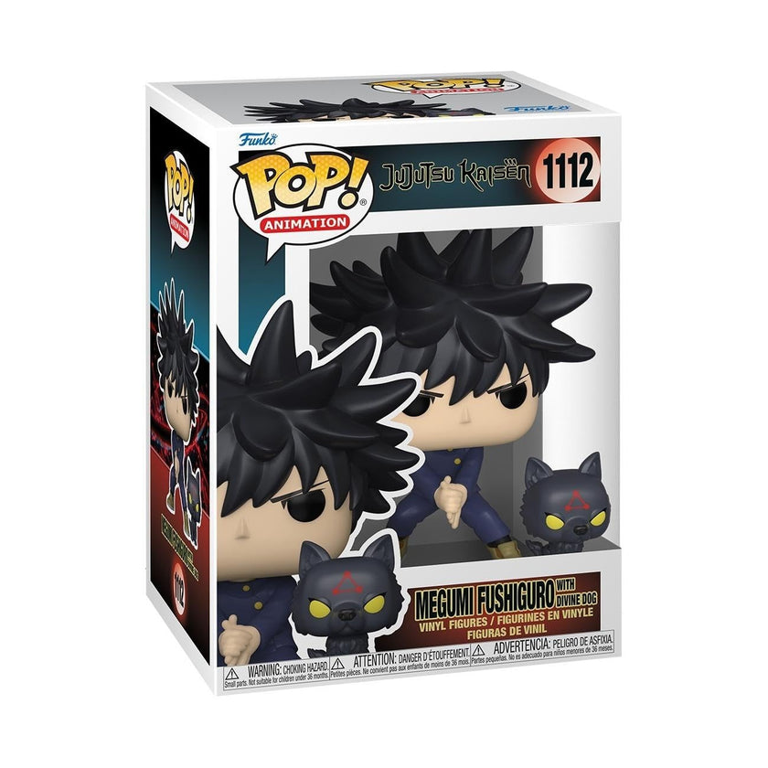 Funko Pop! & Buddy: Jujutsu Kaisen - Megumi with Dogs 🍁 All In One Marketplace Canada