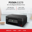 Canon PIXMA G3270 - MegaTank Ink Tank Wireless Printer, Colour All-in-One, Printer, Scanner, Copier, Mobile Friendly, Black 🍁 All In One Marketplace Canada