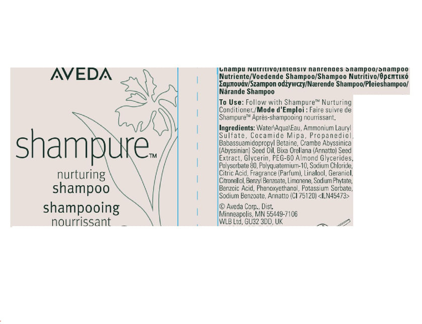 Aveda Shampure Nurturing Shampoo for Fine to Medium Hair | Gently Cleanses Hair | Daily Shampoo | 9% Naturally Derived* | Calming Aroma of Lavender & Ylang Ylang, 250ml 🍁 All In One Marketplace Canada